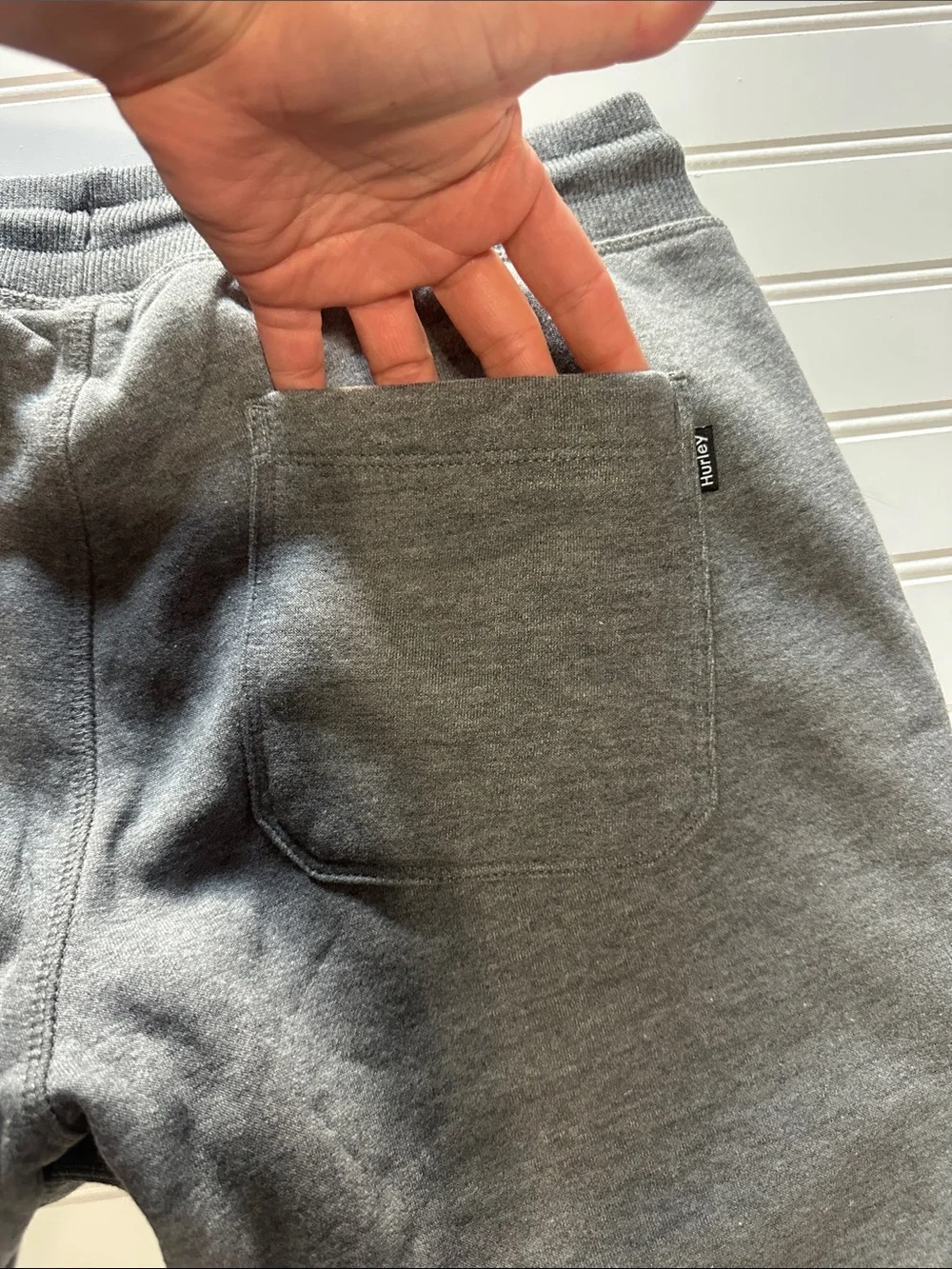 Hurley Fleece Jogger Sweatpants Gray Men’s Medium NWT Drawstring Athletic